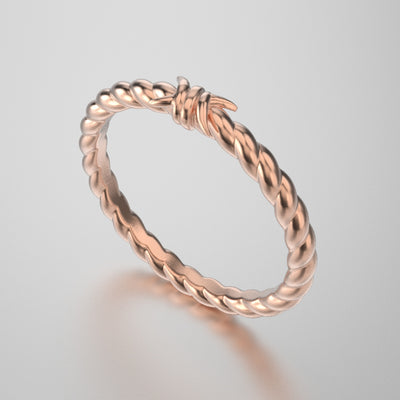 Single Barbwire Ring - Small