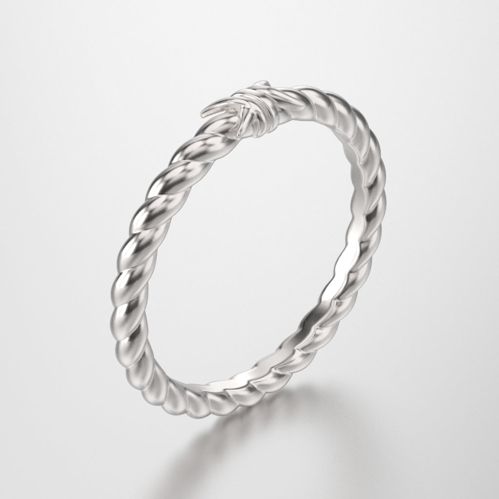 Single Barbwire Ring - Small