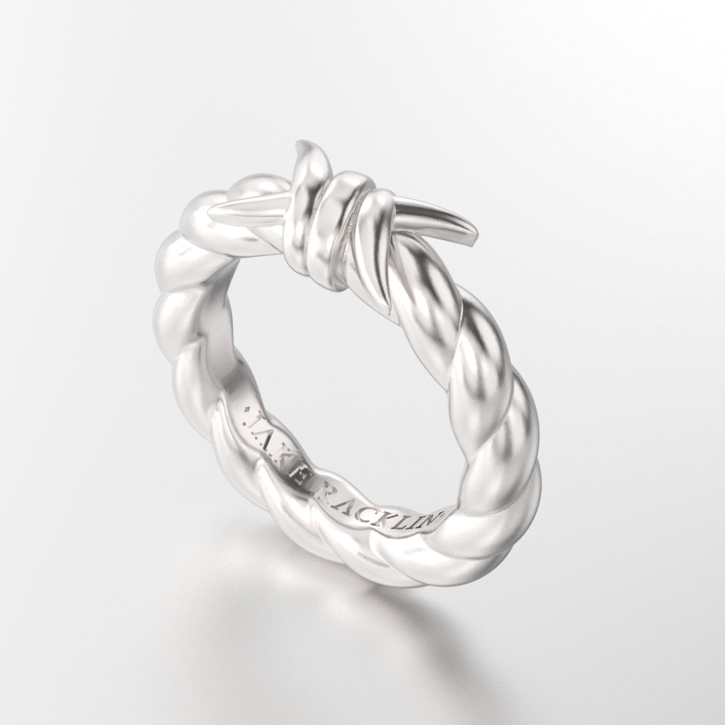 Single Barbwire Ring - Large